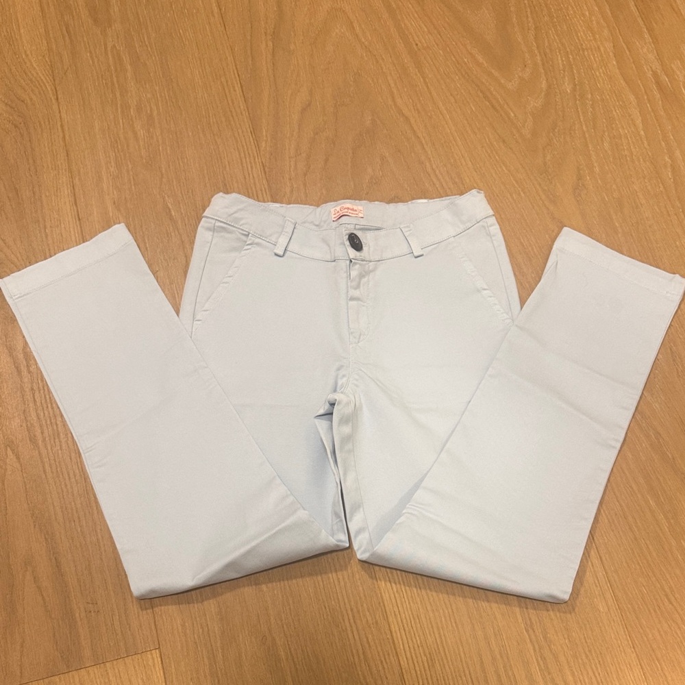 La Coqueta Light Blue Chino Pants (7Y)